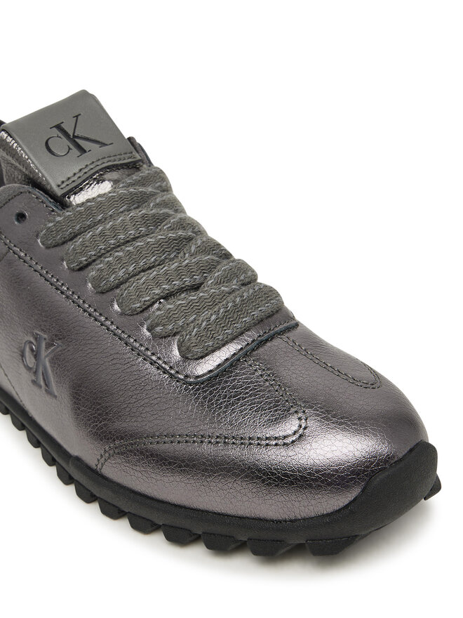 Calvin Klein Sneakers Calvin Klein Low Profile Sneaker Met HW0HW03305 Grau