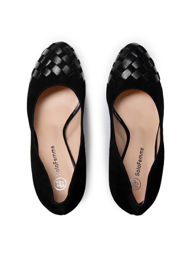 Solo Femme Lodičky Solo Femme 98506-01-020/A19-04-00 Černá