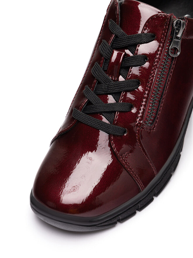 Clara Barson Halbschuhe Clara Barson CLAIRE WS6075-16 Dunkelrot