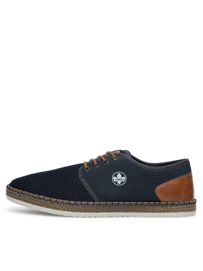 Rieker Pantofi Rieker B5249-14 Albastru