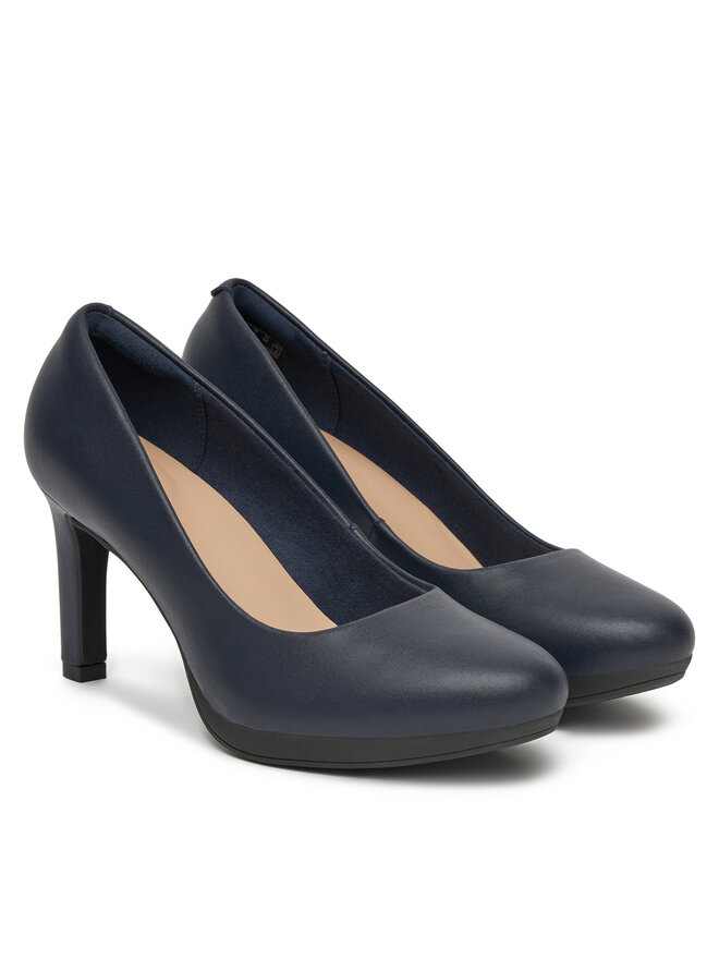 Clarks Lodičky Clarks Ambyr Joy 261626674 Tmavomodrá