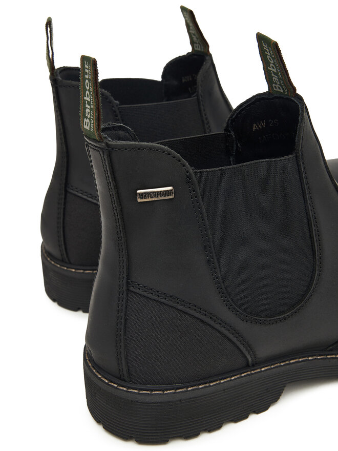 Barbour Klassische Stiefeletten Barbour Patton MFO0771BK12 Schwarz