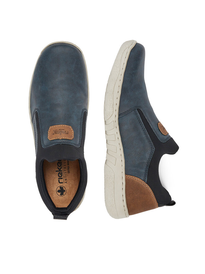 Rieker Halbschuhe Rieker 03555-14 Dunkelblau