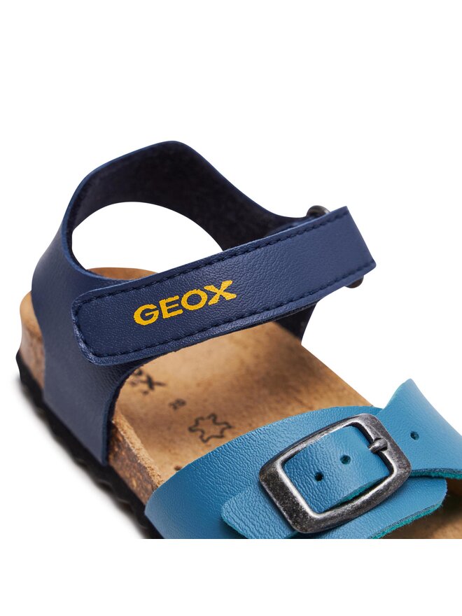 Sandales Geox Pianeta B Pour Garçon - Semelle Respirante Brevetée - Confort Et Fraîcheur Pour Les Pieds Des Enfants
