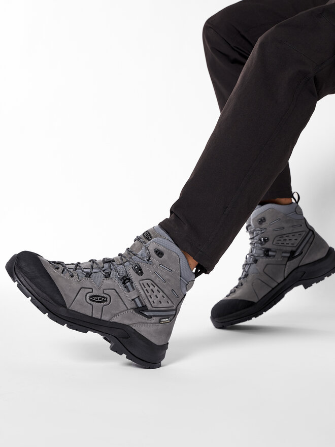 Keen Трекінгові черевики Keen Karraig Mid Wp 1020753 Сірий