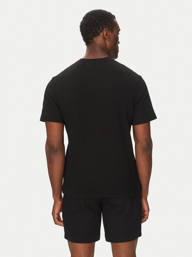 HUGO HUGO T-Shirt Austin 50532011 Μαύρο Regular Fit