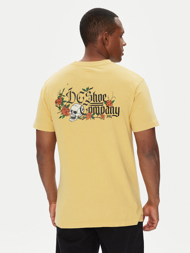 DC Shoes DC Shoes T-Shirt ADYZT05460 Gelb Regular Fit