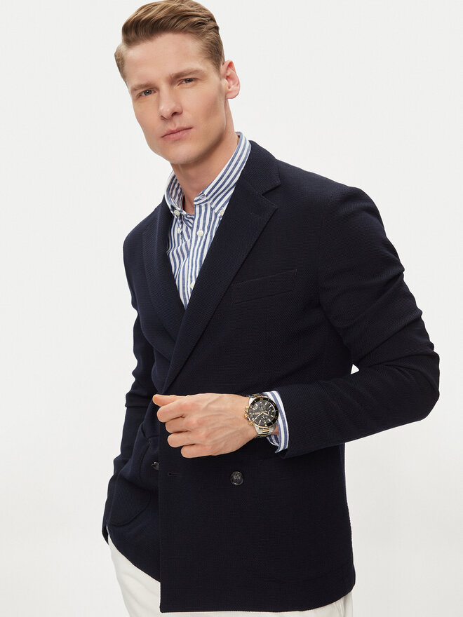 BOSS Zegarek Boss Admiral 1513908 Srebrny