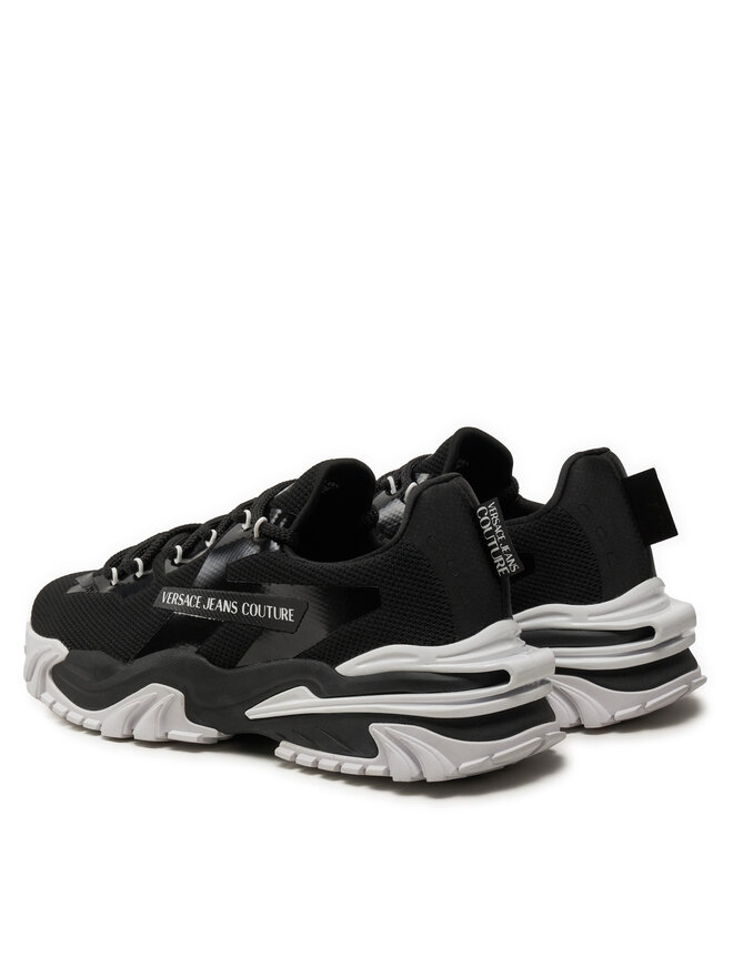 Versace Jeans Couture Αθλητικά Versace Jeans Couture New Trail Trek 77YA3SI8 Μαύρο