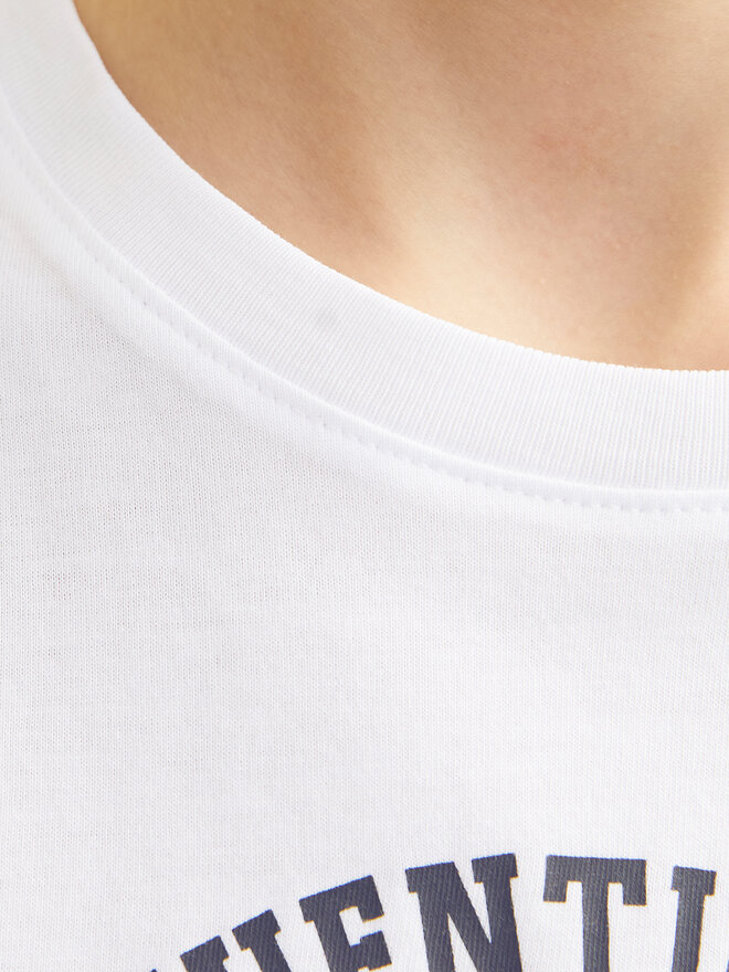 Jack&Jones Junior Jack&Jones Junior Marškinėliai Logo 12258877 Balta Regular Fit