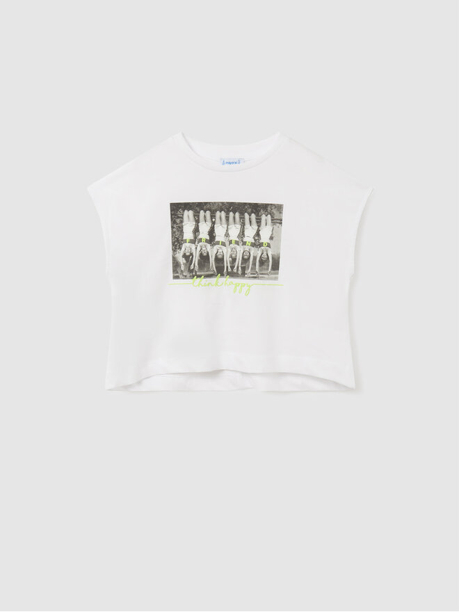 Mayoral Mayoral T-Shirt 6053 Λευκό