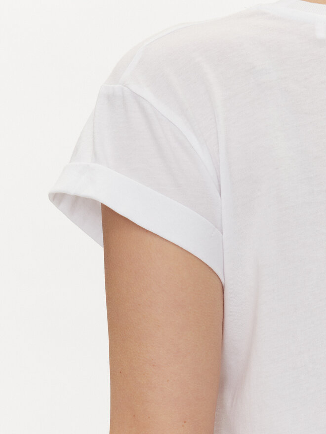 Pepe Jeans Pepe Jeans Camiseta Janet PL505836 Blanco Regular Fit