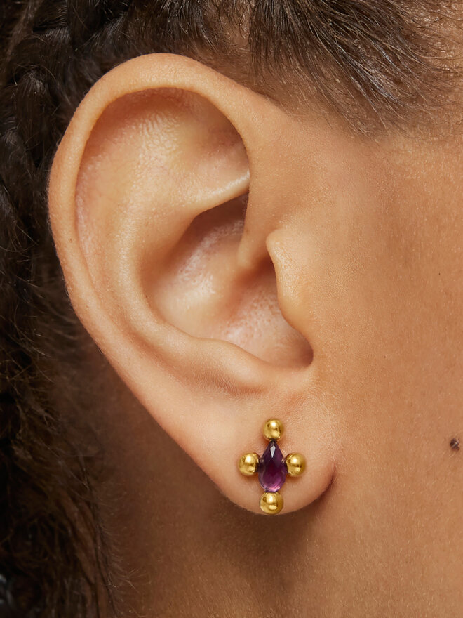 TOUS Pendientes TOUS Sugar Party 1004229300 Oro