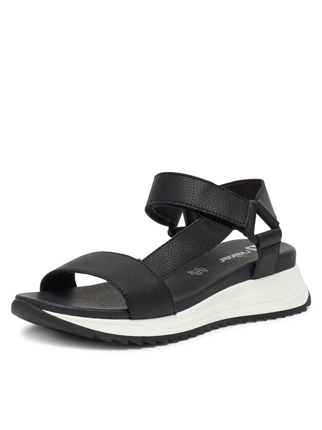 Rieker Sandále Rieker W2951-00 Čierna