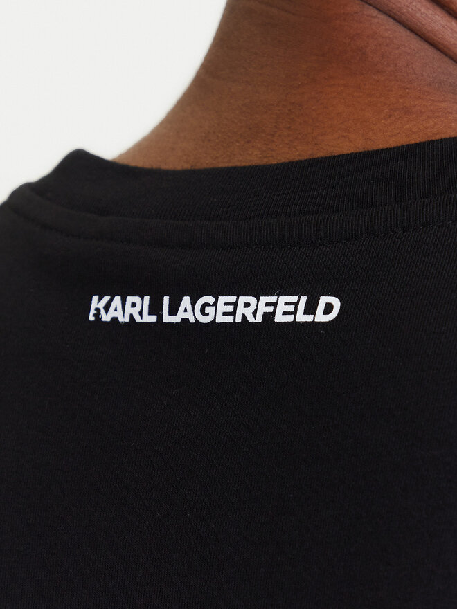 KARL LAGERFELD KARL LAGERFELD Camiseta A3W17105 Negro Regular Fit