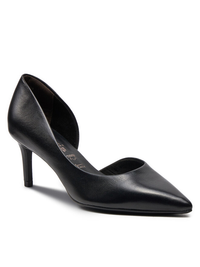 Tamaris Pantofi cu toc subțire Tamaris 1-22455-42 Negru