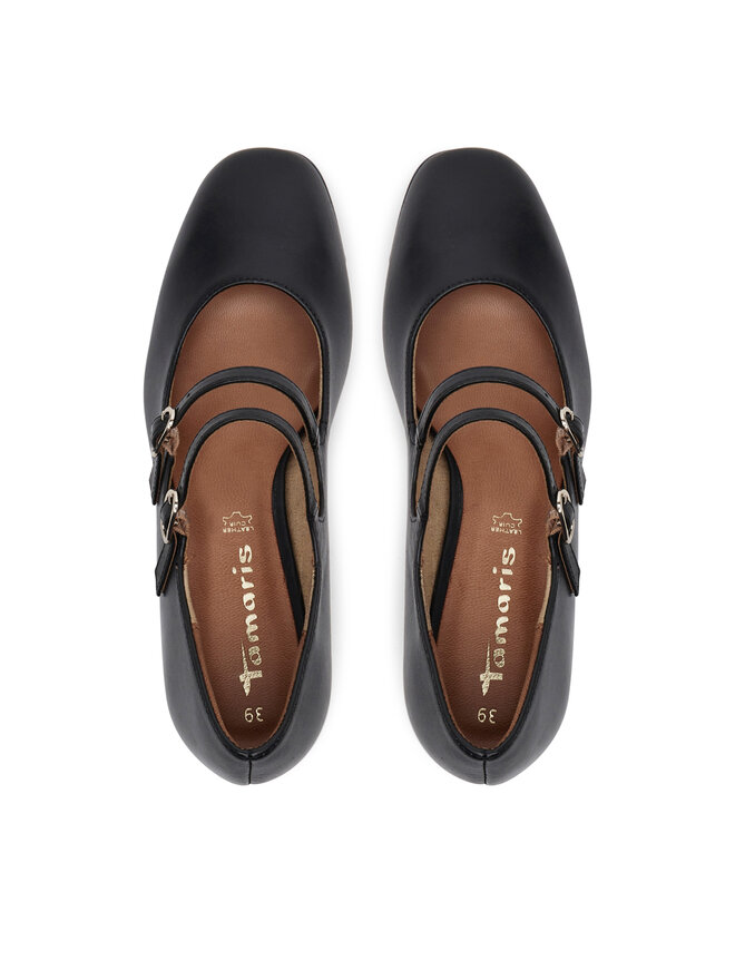 Tamaris Czółenka Tamaris 1-22406-44 Czarny