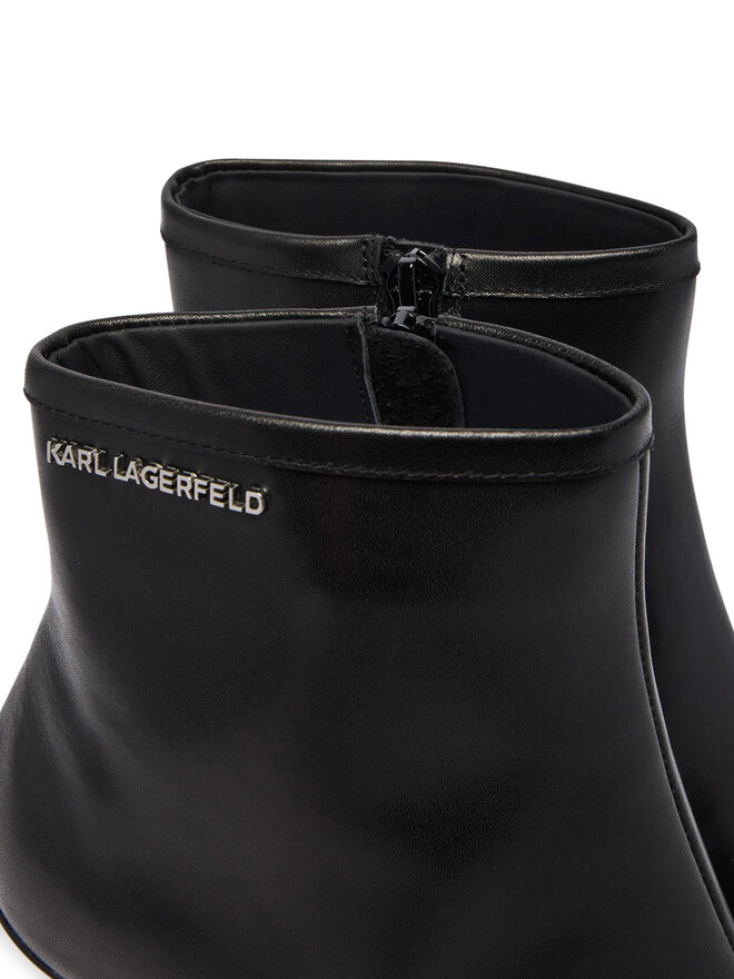 KARL LAGERFELD Stiefeletten KARL LAGERFELD Karmel KL33635 Schwarz