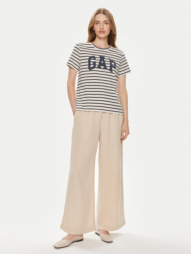 Gap Gap Marškinėliai 871061-00 Smėlio Regular Fit