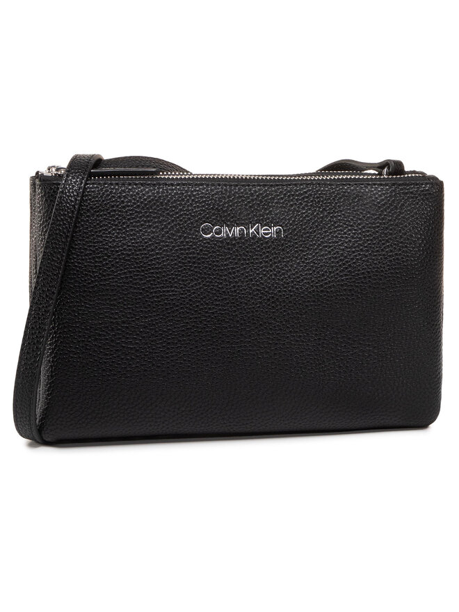 Handtasche Calvin Klein Ck Everyday Duo Crossbody K60K606768 Schwarz eschuhe