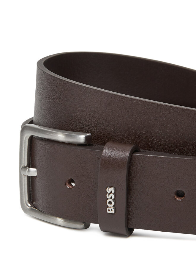 BOSS Чоловічий ремінь BOSS 50548370 Коричневий