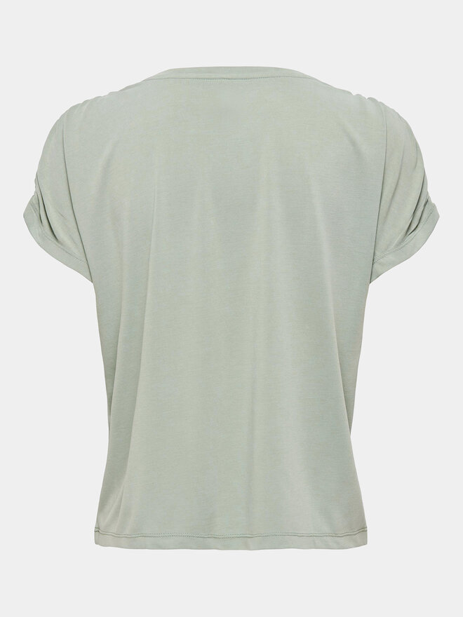 ONLY ONLY Camiseta Free 15293567 Verde Regular Fit