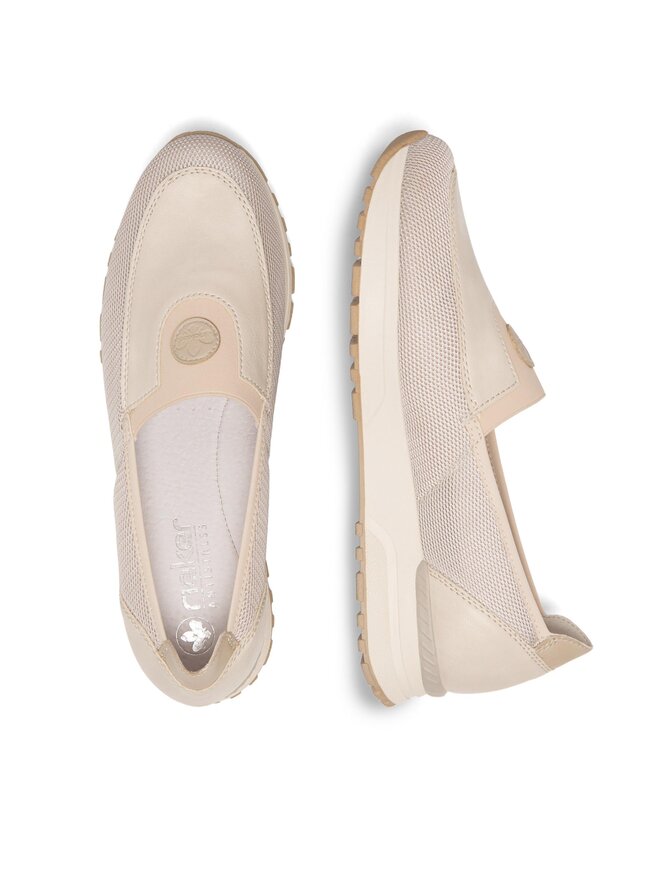 Rieker Pantofi Rieker N7457-60 Bej