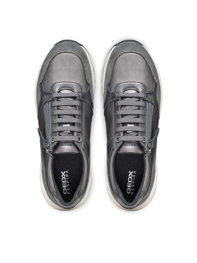 Geox Sneakersy Geox D Bulmya D36NQB 0BN22 C9371 Šedá
