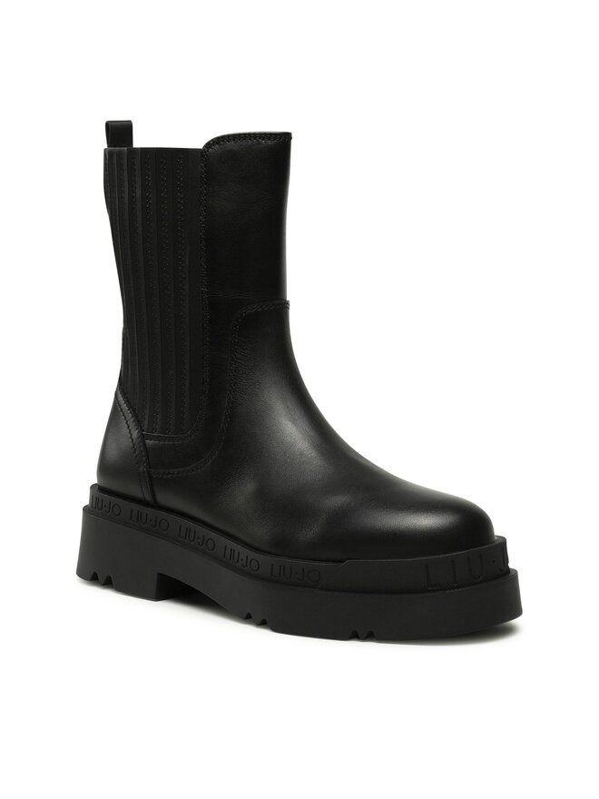 Liu Jo Боти тип челси Liu Jo Love 43 SF3041 PX241 Черен
