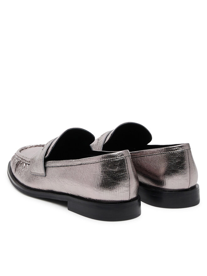 Badura Loaferke Badura LILAC-SLT152SK Srebrna