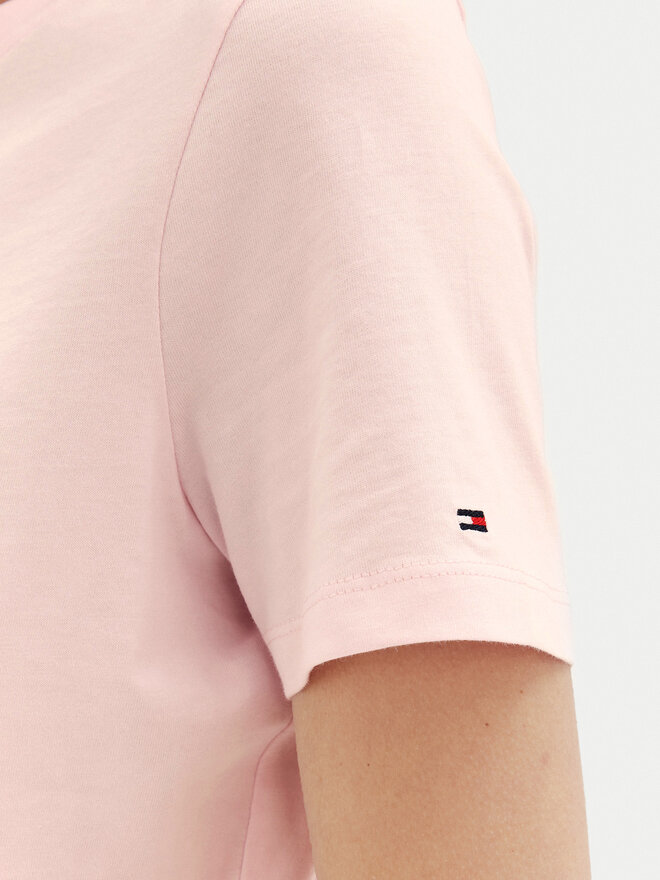 Tommy Hilfiger Tommy Hilfiger T-Shirt WW0WW45428 Rosa Regular Fit