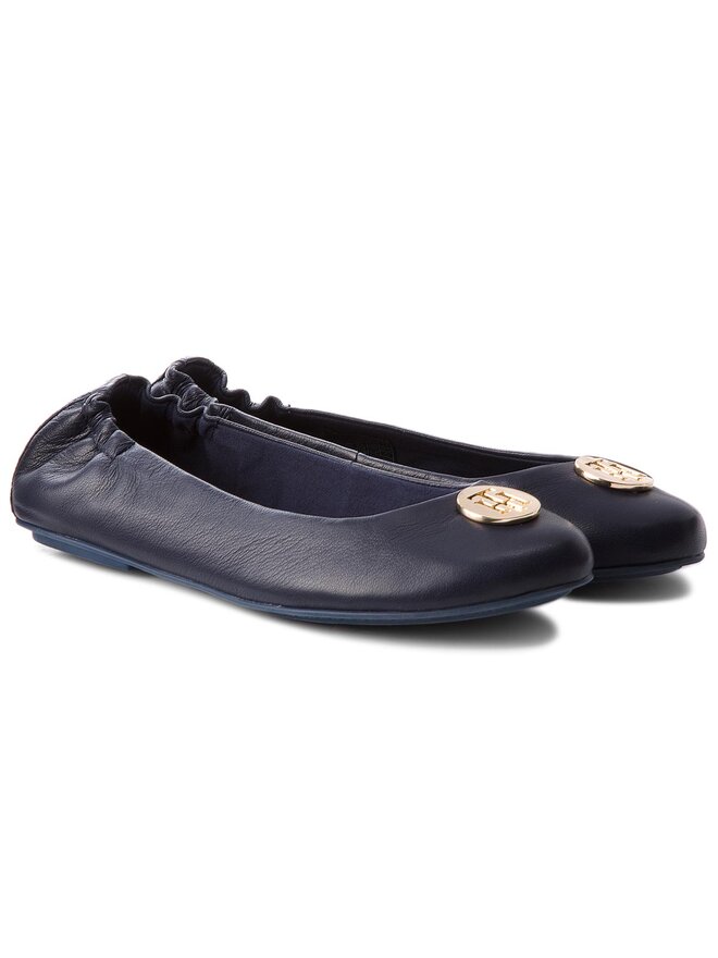 Tommy hilfiger ballerina navy discount