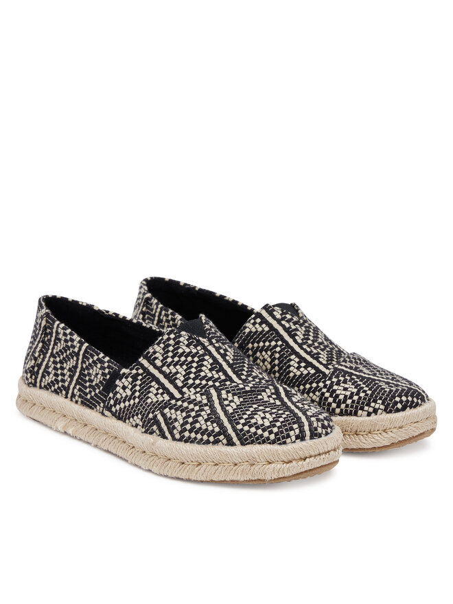 Toms Espadrile Toms Alpargata Rope 2.0 10021886 Negru
