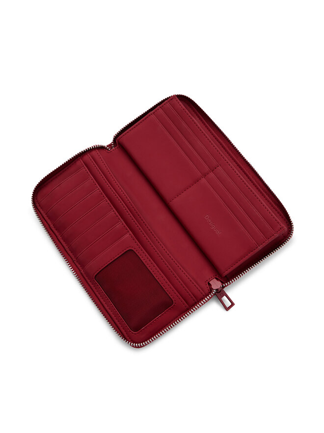 Desigual Velká dámská peněženka Desigual 25SAYP60 Červená