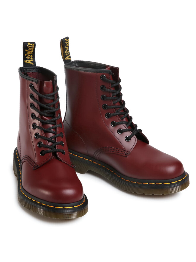 Dr martens smooth cherry red clearance