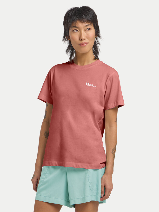 Jack Wolfskin Jack Wolfskin Camiseta Essential 1808352 Rosa Regular Fit