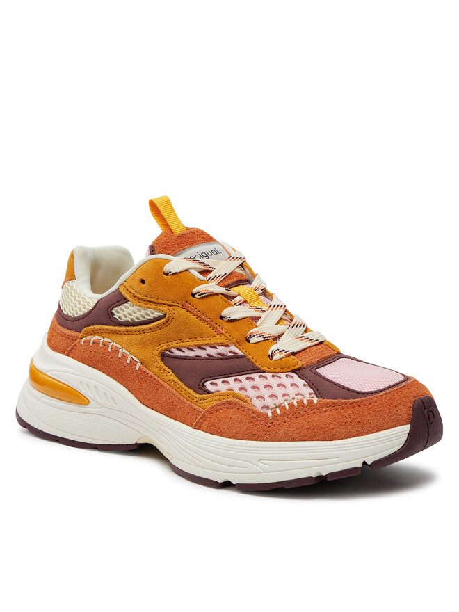 Desigual Sneakersy Desigual 24SSKP08 Kolorowy