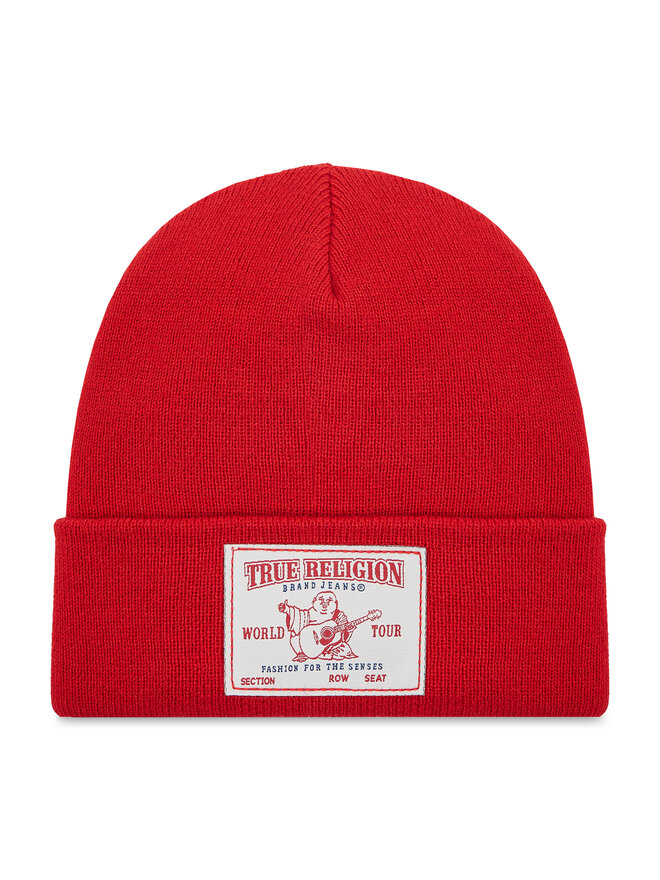 Шапкa True Religion Concert Patch TRBEANIE15 Червоний | evzuttya