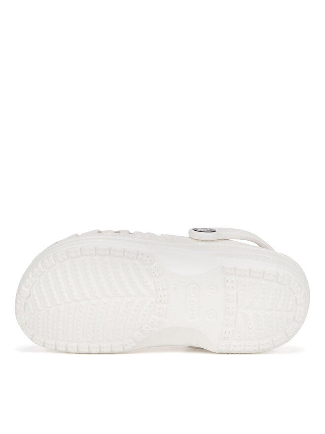 Crocs Klapki Crocs BAYA CLOG K 207013-100 Biały