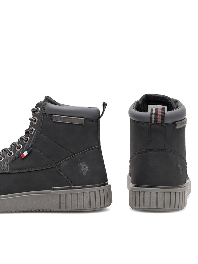 U.S. Polo Assn. Bakancs U.S. Polo Assn. HOOVER001M/CUY1 Fekete