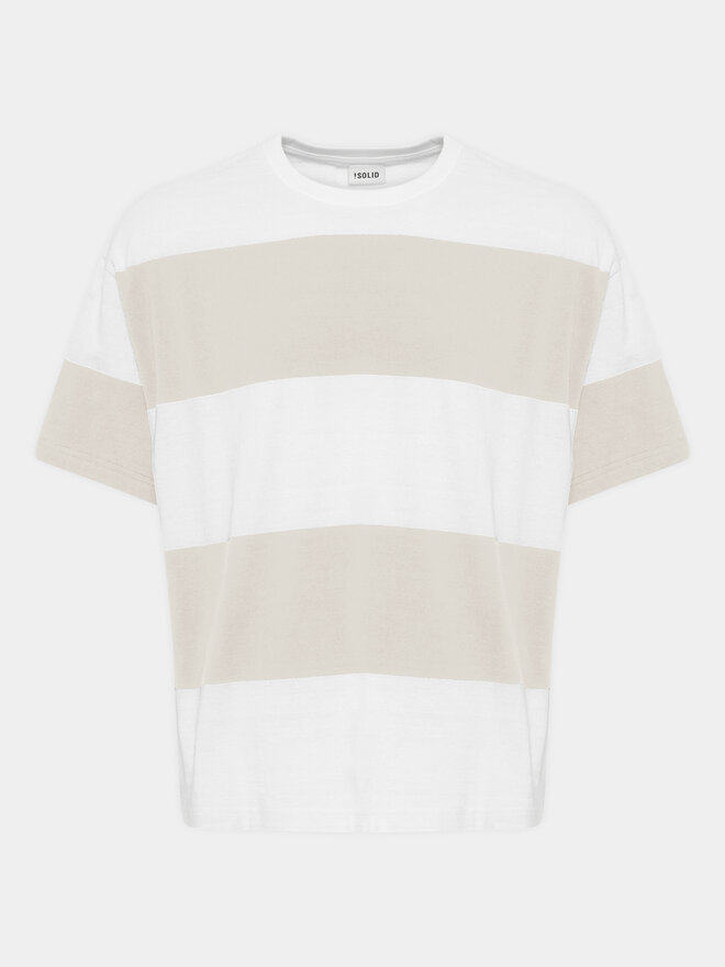 Solid Solid Футболка Ijam 21108144 Бежевий Regular Fit