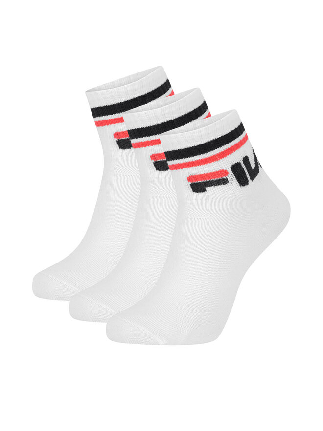 Fila Skarpety Fila F9398-AW24 (3-pack) Biały