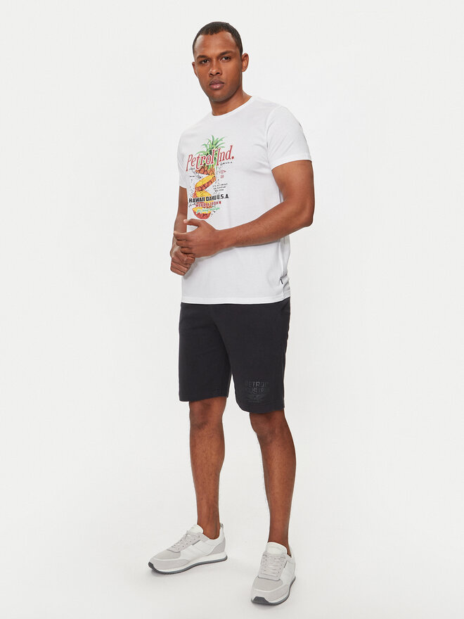 Petrol Industries Petrol Industries T-Shirt M-1040-TSR660 Λευκό Regular Fit
