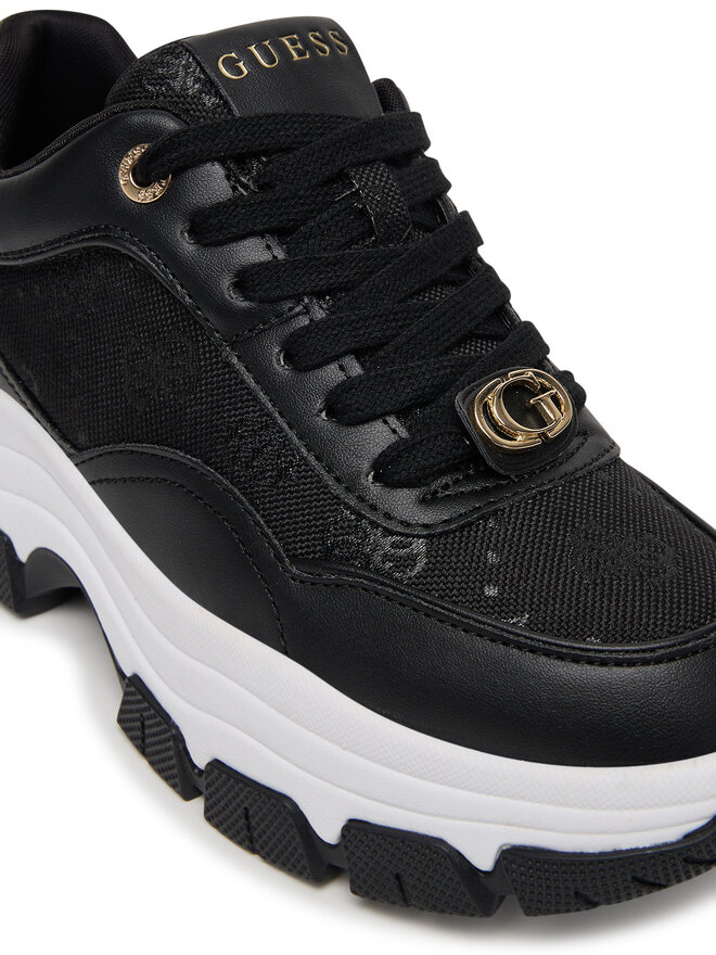 Guess Sneakers Guess FLFBRT ELE12 Schwarz