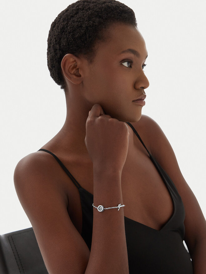 Guess Armband Guess JUBB01 462JW Silberfarben