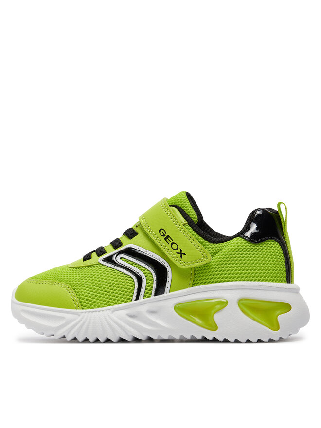 Geox Sneakersy Geox J Assister Boy J45DZC 014CE C3707 S Zelená