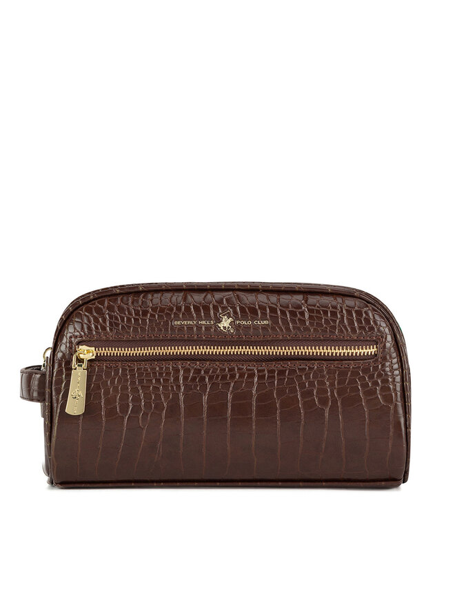 Pochette per cosmetici Beverly Hills Polo Club BHPC W1 001 AW24 Bordeaux escarpe