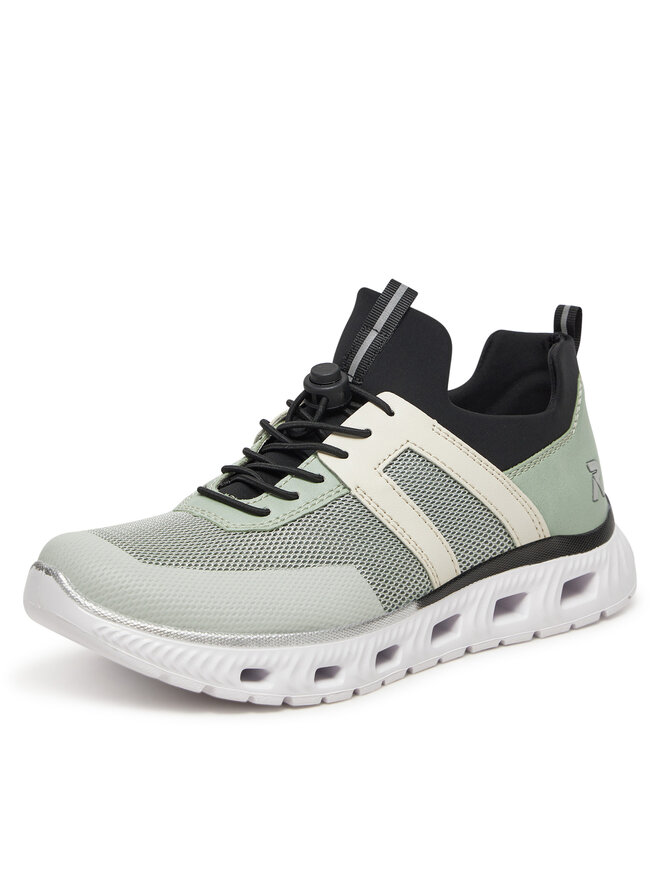 Rieker Sneakersy Rieker M6061-52 Zielony
