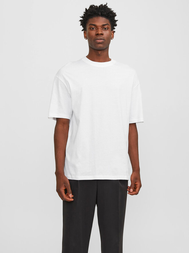 Jack&Jones Jack&Jones Marškinėliai Bradley 12249319 Balta Regular Fit