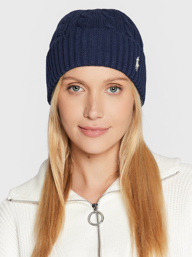 Bonnet Polo Ralph Lauren 455888196002 Bleu marine chaussures